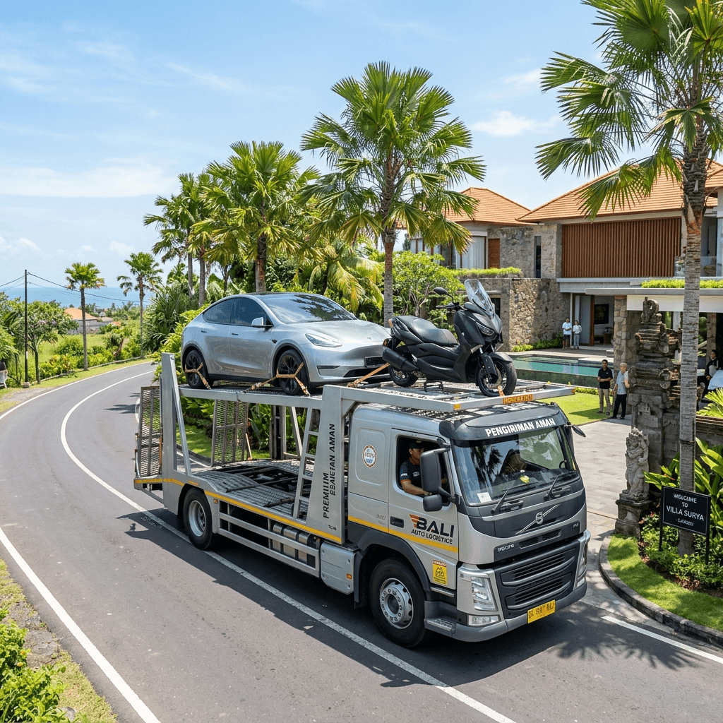 Panduan Kirim Motor & Mobil untuk Digital Nomad di Bali: Aman & Bebas Lecet