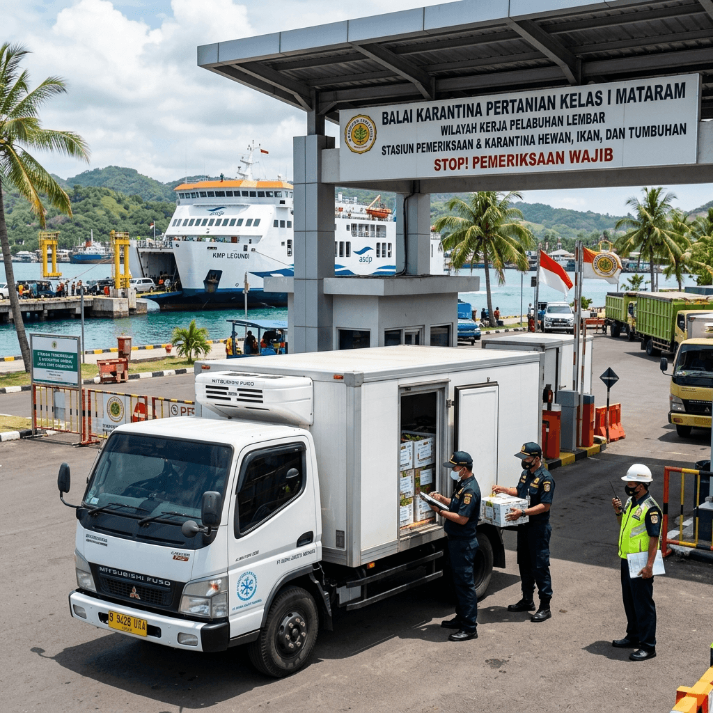 Syarat & Prosedur Karantina Pengiriman Produk Pangan & Hewan ke Bali