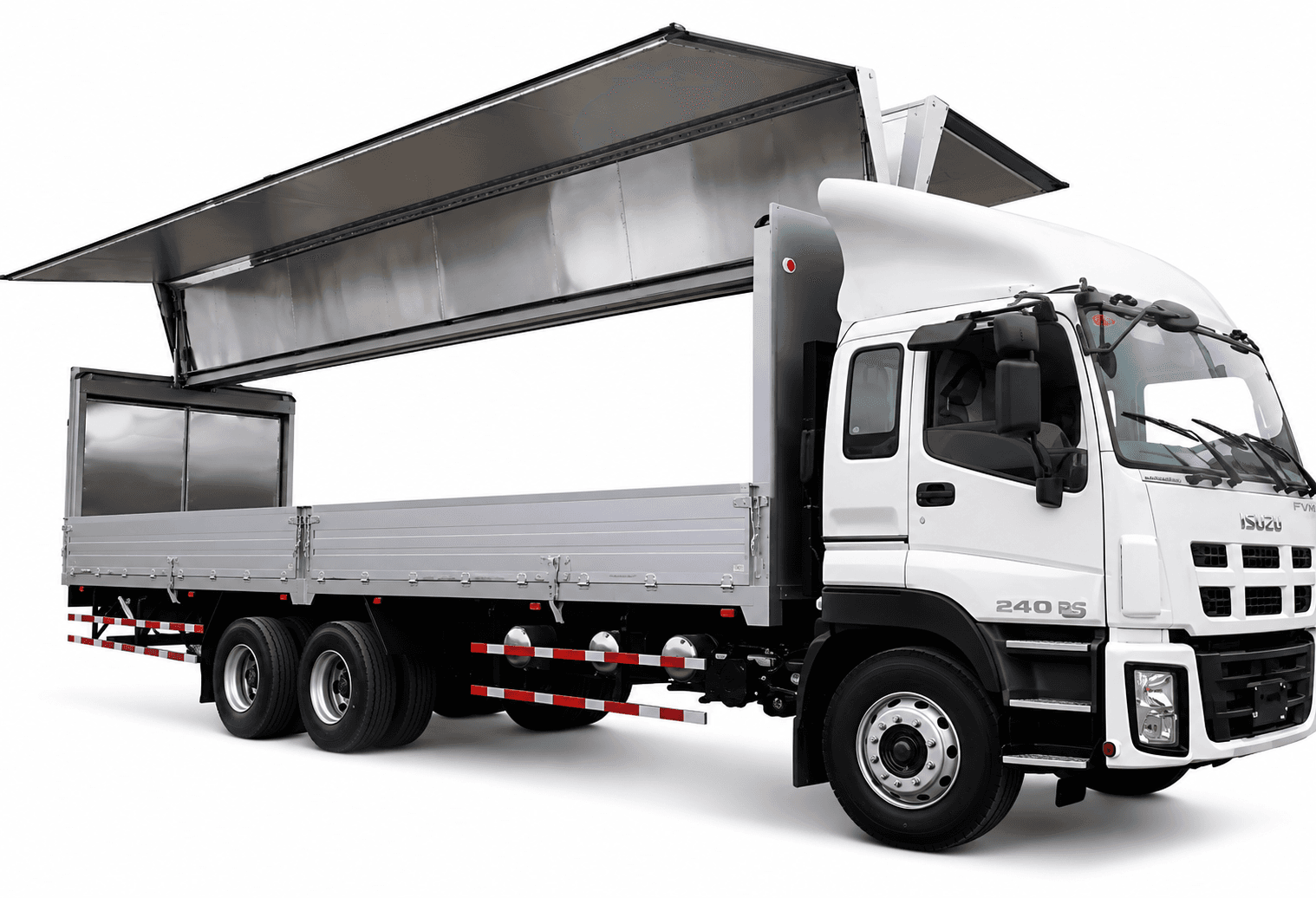 Tronton Wingbox Bali Nusa Logistik untuk keamanan cargo maksimal